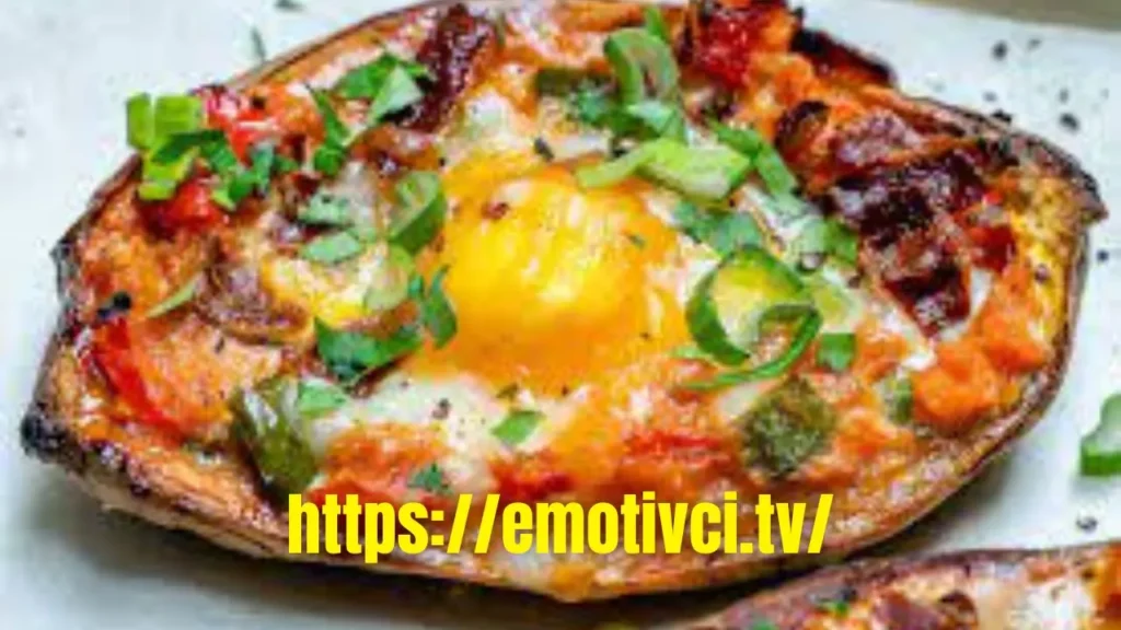 Rise and Shine: A Delectable Breakfast Adventure with Stuffed Sweet Potatoes
