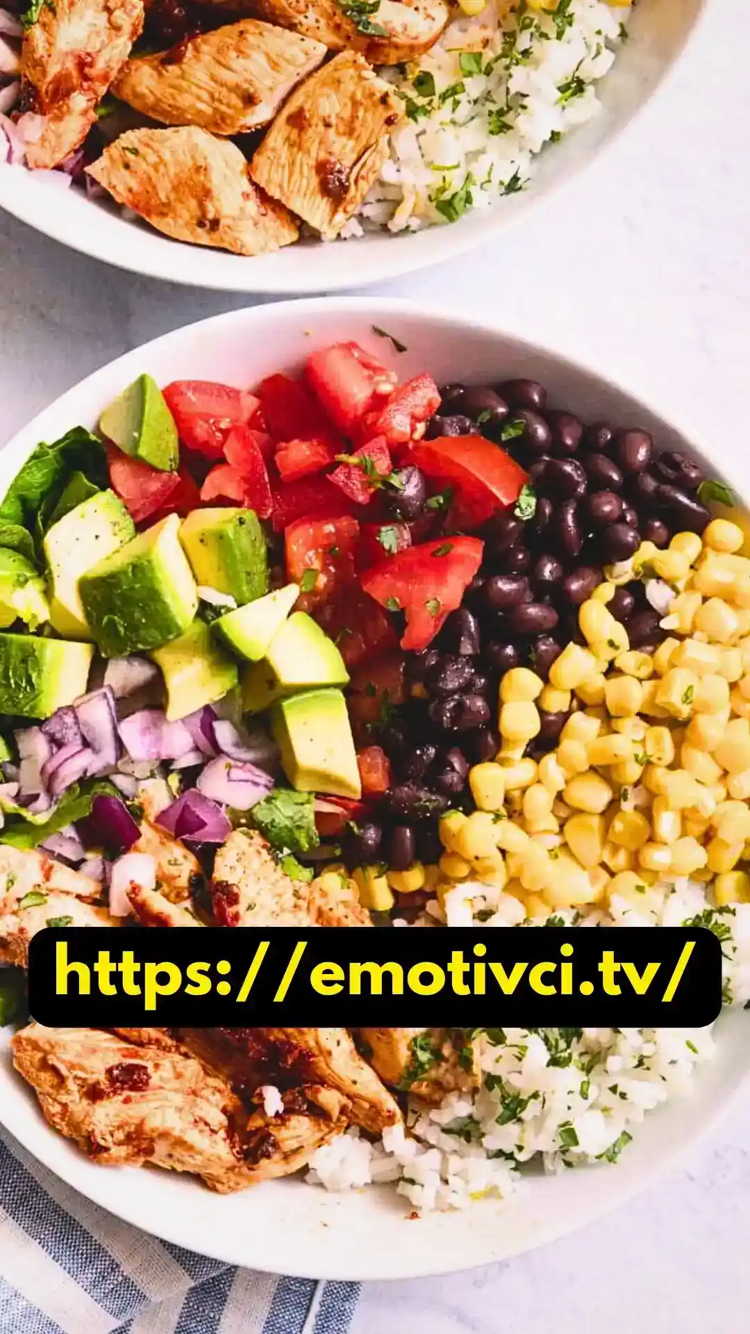 Chicken Burrito Bowls Recipe